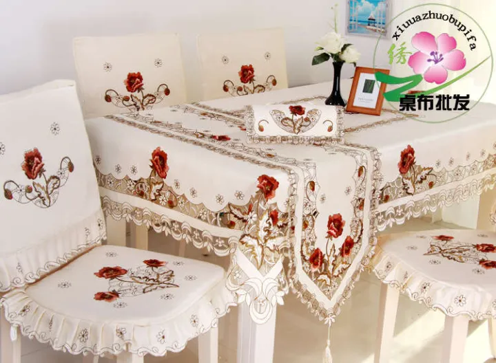 New%20Countryside%20Style%20Polyester%20Dining%20Table%20Cloth%20Set%20Multi%20purpose%20Covers%20Home%20Fabric%20Art%20-%20Image%206