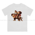 Country Returns O Neck TShirt Donkey Kong Game Pure Cotton Basic T Shirt Men Clothes Individuality Fluffy Hot Sale.