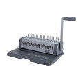 Deli E3873 450 Sheets 21-HOLE Steel Spiral Binding Machine.