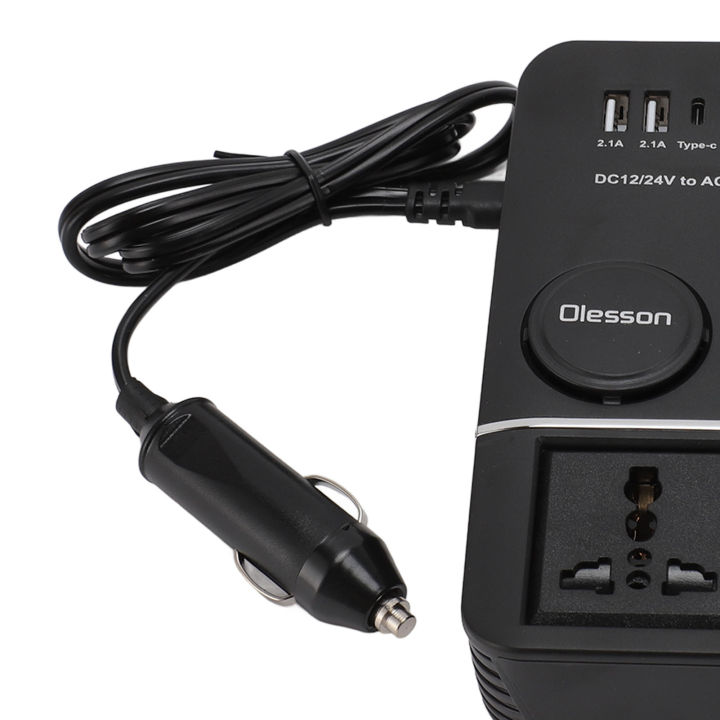 200W%20Power%20Inverter%20DC%2012V%20to%20AC%20240V%20Car%20Power%20Inverter%20with%203%20USB%20Port%20Type%20C%20Port%20QC3.0%20Port%20PD3.0%20Port%202%20Cigarette%20Lighter%20-%20Image%204