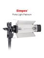 Simpex Portrait Light Kit with PL Stand Halogen Flash (Black).