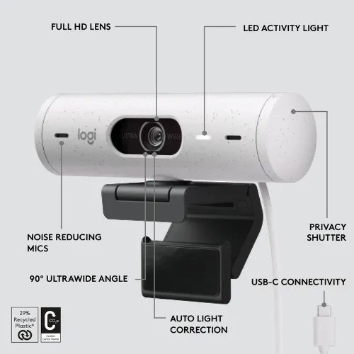 Logitech%20Brio%20500%20Full%20Hd%20Webcam%20with%20Auto%20Light%20Correction,Show%20Mode,%20Dual%20Noise%20Reduction%20Mics,%20Webcam%20Privacy%20Cover,%20Works%20with%20Microsoft%20Teams,%20Google%20Meet,%20Zoom,%20USB-C%20Cable%20-%20Image%208
