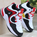Spring and Summer New Breathable Basketball Shoes Korean Style Good-looking Handsome Sneakers Leather Waterproof Shoes Height Increasing Insole Men's Shoes. 