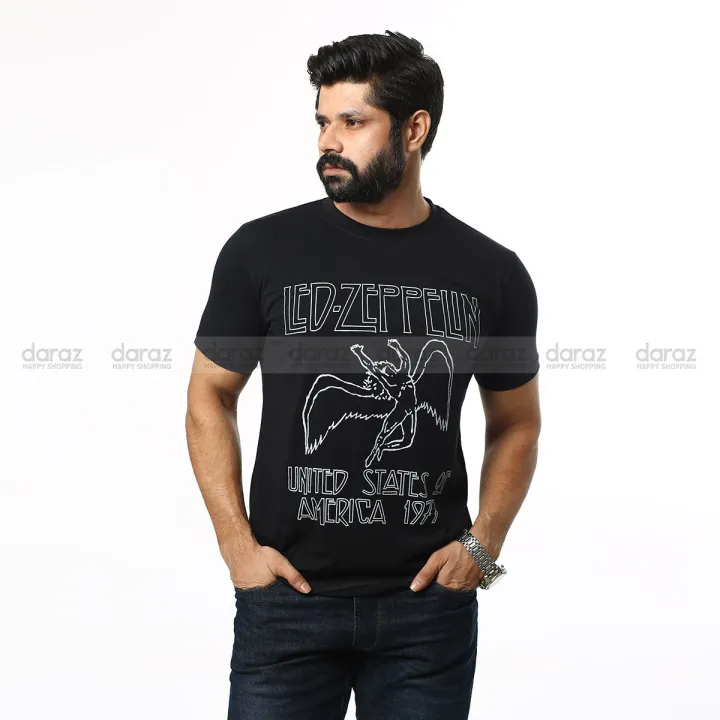 Led Zeppelin Concert T-shirt - United States of America 1977 Tour Genre: Rock/ Heavy Metal