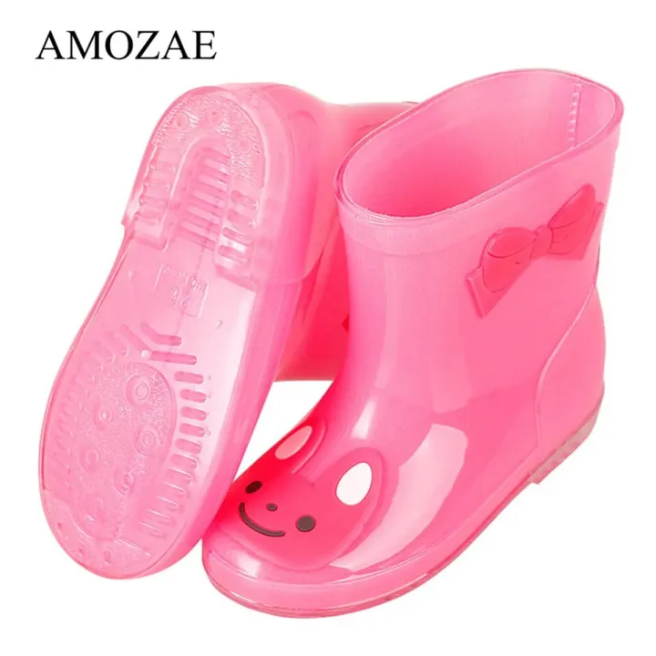 Children's%20Rubber%20Rain%20Boots%20Kids%20PVC%20Baby%20Girls%20Cute%20Cat%20Plus%20Cotton%20Rain%20Shoes%20Pink%20Waterproof%20Ankle%20Boots%20Size%2024-28%20-%20Image%205