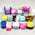 24pcs Blox Fruits Anime Game Plush Toy Fruit Leopard Pattern Box Plush Toy Soft Stuffed Fruits Toy Christmas Gift For Children. 