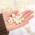 1-500PCS 3/40mm Pearl to Make Bracelets Craft Seed Beads Loose with Hole Pearls for Jewelry Making DIY Necklace. 