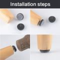 Home Anti Slip Coffee Table Chair Leg Caps Feet Pads Chair Legs Foot Nail Feet Thumbtack Furniture Leg Pads Floor Protectors Chair Feet Protector. 
