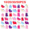10/20/30/50PCS Unicorn Squishies Mochi Squishy For Kids Antistress Ball Squeeze Party Favors Stress Relief Toys Kawaii Gift. 