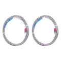 2pcs 9mm x 5mm Probe Ring K Type Thermocouple Temperature Sensor 2M 6.6Ft. 