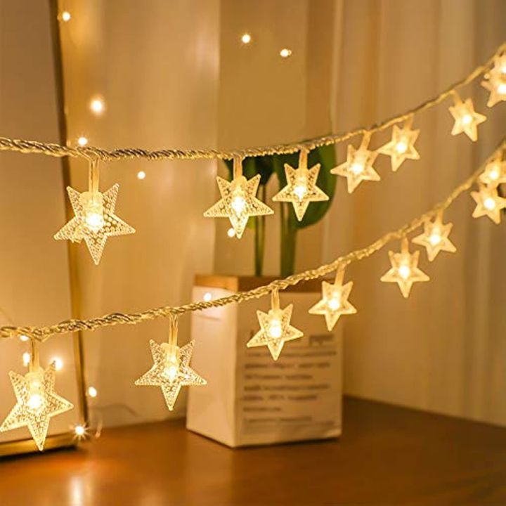Star Lights 28 LED Plug in Fairy Bedroom Twinkle Lights