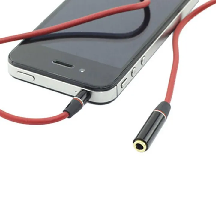 Red%203.5mm%20Male%20to%20Female%20Headphone%20Extension%20Cable%203.5mm%20Aux%20Cable%20Audio%20Extender%20Cord%20for%20Computer%20-%20Image%207