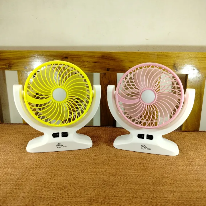 AbJak%202508%20Rechargeable%20Table%20Fan%20with%20LED%20Light,%20Portable%20Charging%20Fan%20for%20Desk/Home,%203-Speed%20Fan%20-%20Image%205