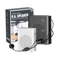 BRODU BTS-1385 Bluetooth, USB, TF Card & FM Radio Supported 5W Wireless Speaker With Wired Mic.