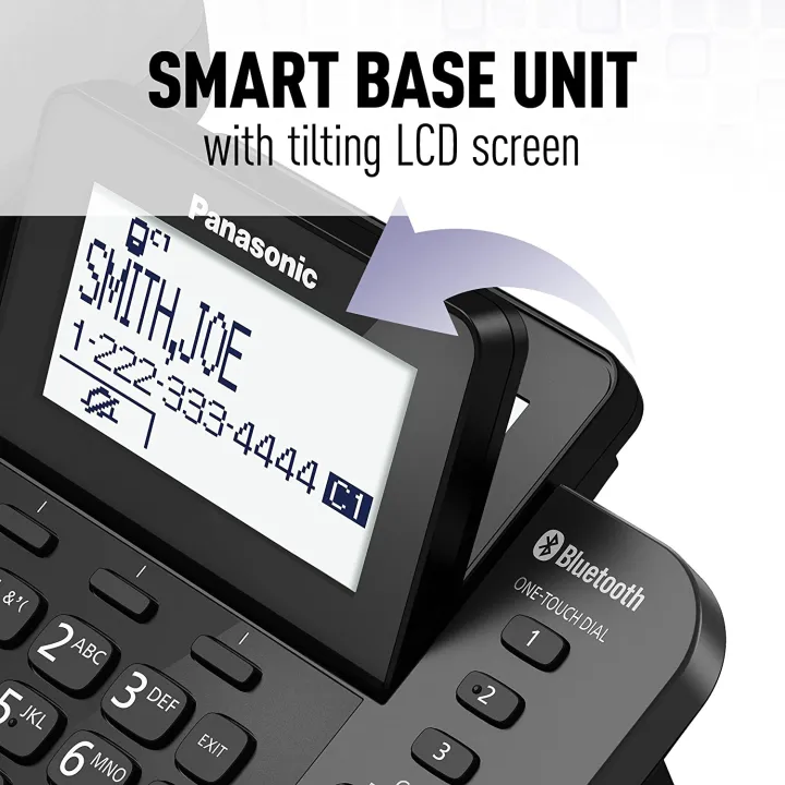 Panasonic%20KX-TGF382%20Link2Cell%20Bluetooth%C2%AE%20Corded/Cordless%20Phone%20-%20Image%204