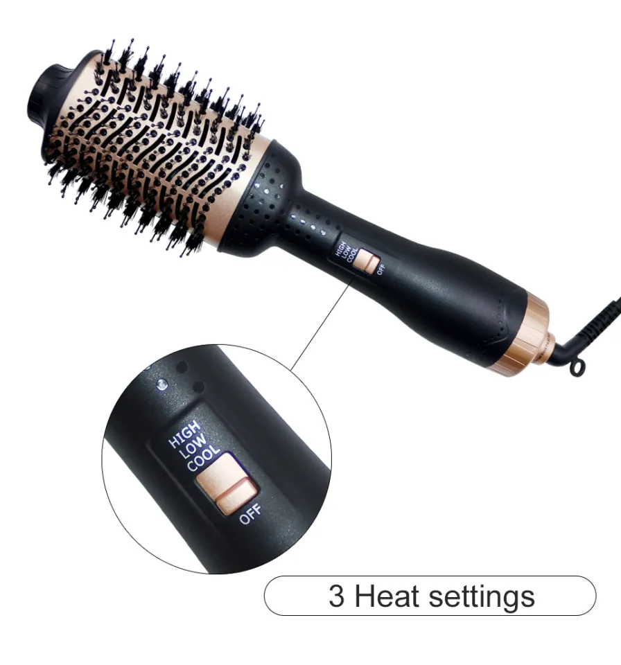 In1 Blow Rotating Brush Professional Hair Curler Hair Styling
