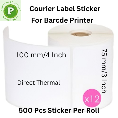Courier%20Label%20Sticker,%20Shipping%20Label%20Sticker%201%20Roll,%2075mm%20x%20100mm,%20(3%20Inch%20X%204%20Inch),%20DT,500%20PCS%20Per%20Roll%20-%20Image%203