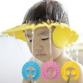 1 pcs Adjustable Baby Shower Cap Newborn Hair Washing Cap Kids Hearing Protection Children Safe Shampoo Shield Bathing Head Cover. 