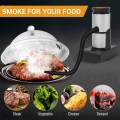 Portable Foods Cocktail Wind Adjustable 2 AA Batteries Operated Smoke Infuser Machine.