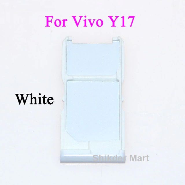 for VIVO Y17 SIM Tray Micro SD Card Holder Slot Replacement Repair Parts
