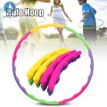 Kids Hula Hoop Detachable Kindergarten Color Fitness Ring Gymnastics Material Plastic Wave Hula Hoop for Boys Girls.