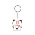 【Hottest Trends】 Schoolbag Ornaments Super Cute Couple Keychain Animal Cartoon Bubu Dudu Panda Bear Keyring Kawaii Sweet Cute Cartoon Bubu Dudu Key Chain School Bag Accessories. 