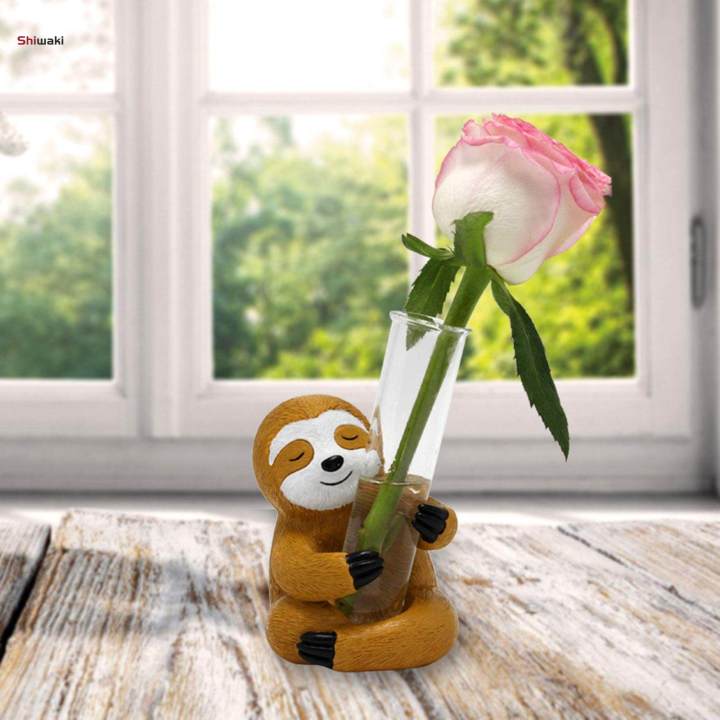 Sloth%20Statue%20Home%20Decor%20Flower%20Test%20Tube%20Vase%20Lightweight%20Creative%20Modern%20Resin%20Figurine%20for%20Housewarming%20Drawing%20Room%20Home%20Decorations%20-%20Image%207