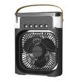 Air Cooler Fan 3 in 1 Mini Portable Fan Humidifier with 7 Colors LED Light Air Cooler 600ml Water Tank Air Cooling Fan by dreamy deals..