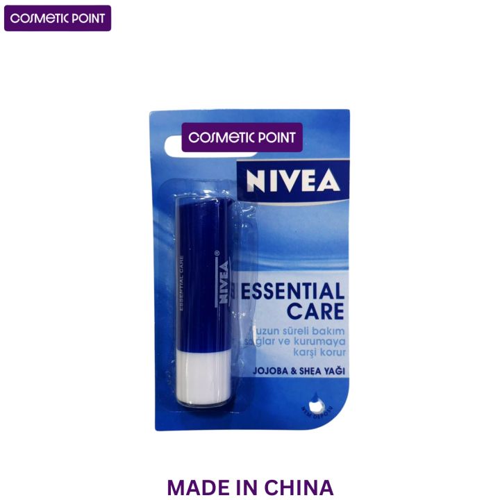 NIVEA Essential Care Lip Balm 3.8 G