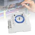 24 Hours 250VAC Mechanical Timer Switch Programmable For Lights. 