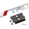 Logo Badge 3D Car Styling TRD Front Grille Emblem for Toyota Auto Decal. 