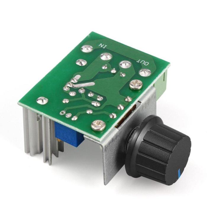LALA 220V 2000W Speed Controller SCR Voltage Regulator Dimming Dimmers Thermostat