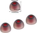 Silicone Rubber Earbuds Tips, Eartips, Earpad 10pcs. 