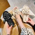 （Benefits）Summer Internet Celebrity All-Match Black Polka Dot Slippers Women's Summer Outdoor Fashion Platform Fairy Style Sandals. 