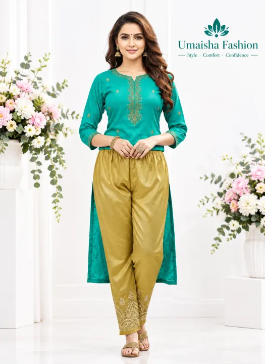 Elegant%20Embroidered%20Silk%20Pajamas%20Pants%20Full%20Length%20Traditional%20Style%20-%20Image%204