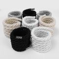 8mm Bold Round Thick Shoelaces Linen Cotton Sneakers Laces for Shoes Cotton Rope Woven Shoe Laces 120/140/160CM Shoestrings. 