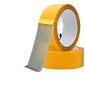 Cloth Double Sided Tape Adhesive Mesh Double Sided Cloth Tape Yellow High Viscosity 1 Roll.