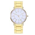 Dropshipping Women Fashion Arabic Numbers Watch Casual Stainless Steel Quartz Wrist Watch Relogio Feminino. 