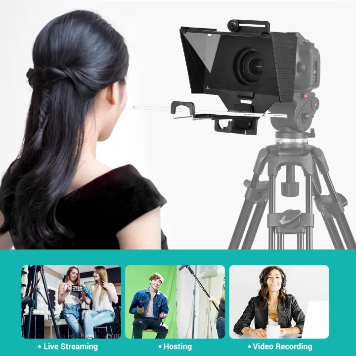 Universal%20Teleprompter%20Portable%20Prompter%20with%20BT%20Remote%20Control%20Lens%20Adapter%20Ring%20-%20black%20-%20Image%208