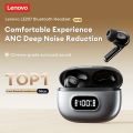 Original Lenovo LE207 TWS Wireless Bluetooth 6.0 Earphones LED Digital Display Travel Sports Headphones Low Latency HIFI Audio Comfort.