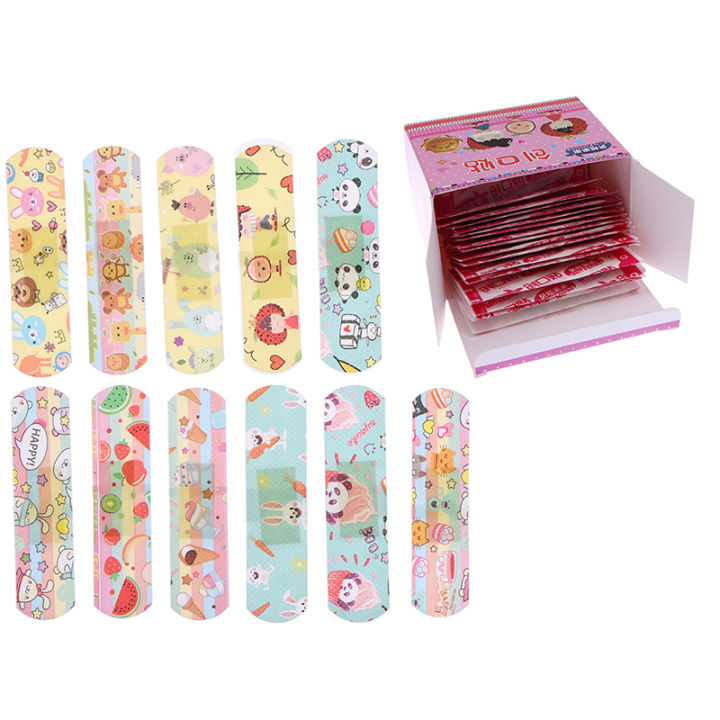 120Pcs%20Waterproof%20Cartoon%20Adhesive%20Bandages%20Breathable%20Wound%20Plasters%20Kids%20Lot%20BDM%20-%20Image%203