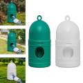 Large Capacity Parrot Water Dispenser Breeding Water Pot with Hanging Handles Pigeon Drinker Green. 