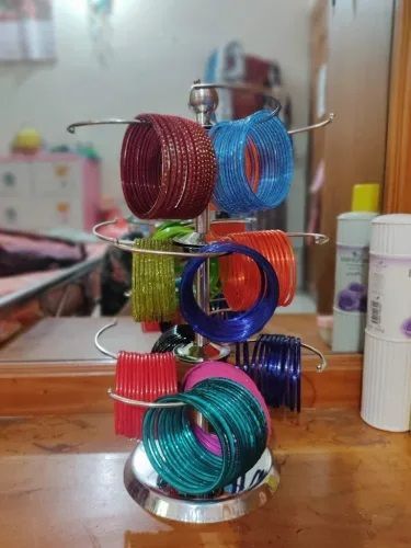 12 Stick Churir Alna Steel Twelve Stick - Curi Rakhar Stand Theft Stand - Keep Your Churis Organized With This Steel Churir Alna Featuring Twelve Sticks