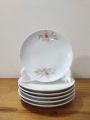 6 Pcs Porcelain Snack Plate Set, Ceramic Sauce Plate , Cake Plate Or Salad Plate Set..