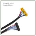 LVDS Cable 2CH 8Bit 6Bit 30Pin Left Power for 1440x900 1920x1080.