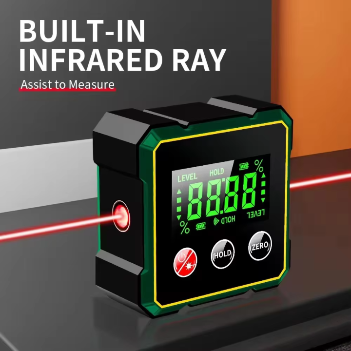 Angle Measurement Tool Cube Finder,Bevel Gauge,Protractor,Inclinometer