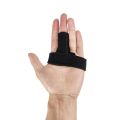 New Cloth Metal Finger Splint Brace Adjustable Black Blue Fracture Fix Pain Relief Wrist Support. 