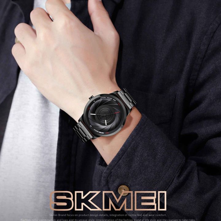 SKMEI%209210%20Watch%20For%20Men%20Quartz%20Watch%20Business%20Men%20Waterproof%203D%20Camera%20Design%20Gift%20Clock%20Stainless%20Steel%20Strap%20-%20Image%206