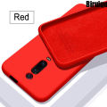 Biruiqu For Redmi K20 / Redmi K20 Pro Case Liquid Silicone Soft Rubber Shockproof Cover. 