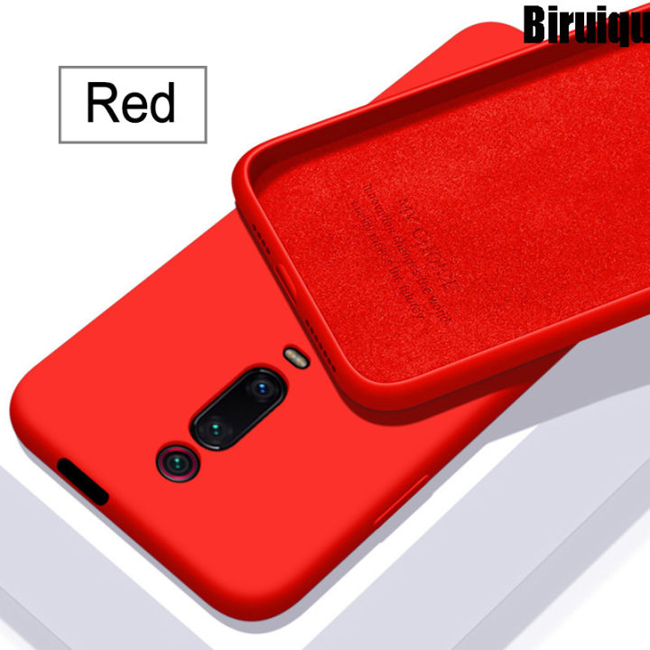 Biruiqu%20For%20Redmi%20K20%20/%20Redmi%20K20%20Pro%20Case%20Liquid%20Silicone%20Soft%20Rubber%20Shockproof%20Cover%20-%20Image%202